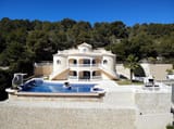 Villa de lujo con vista al mar en venta en Calpe