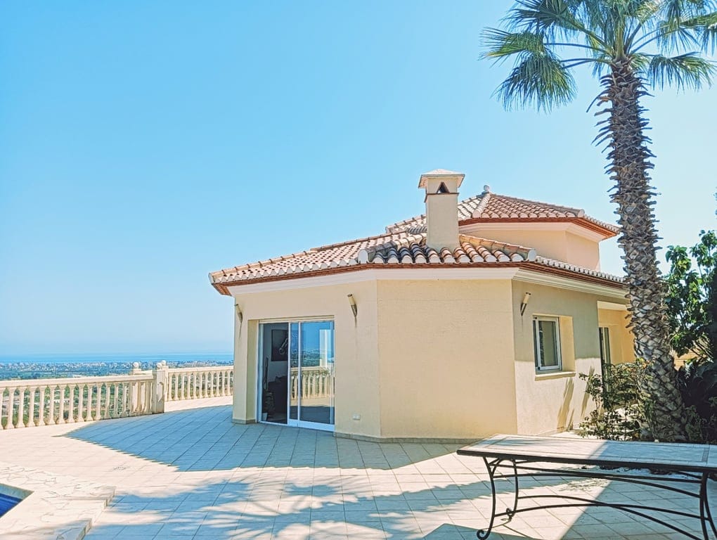 Wspaniała willa z panoramicznym widokiem na morze i całe wybrzeże Costa Blanca - Foto 38