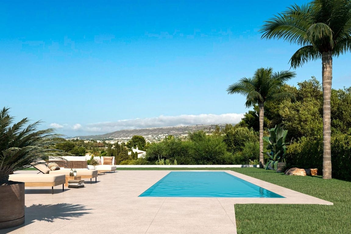 Corner plot of 1,060 m² with unobstructed views in Racó de Nadal, Benitachell. - Foto 3