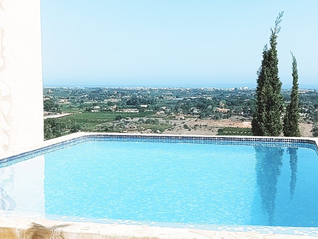 Wspaniała willa z panoramicznym widokiem na morze i całe wybrzeże Costa Blanca - Foto 27