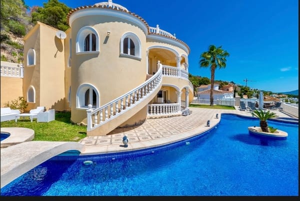 Villa de lujo con vista al mar en venta en Calpe - Foto 27