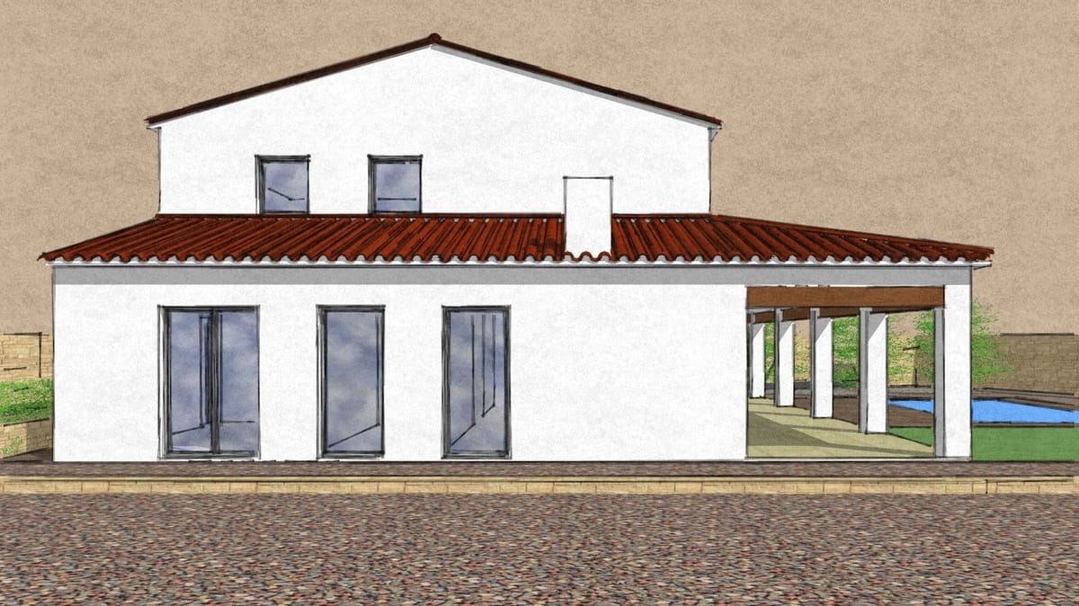 Plot with project and building permit included in Benissa, Costa Blanca. - Foto 8