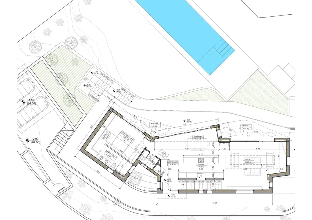 Modern and sublime villa under construction - Foto 8