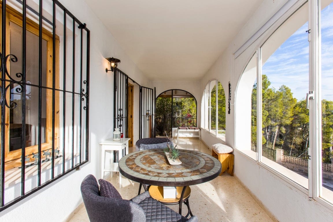 Sea view villa and additional plot for sale in Calpe - Foto 7