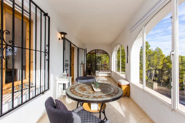 Zeezicht villa en extra grondstuk te koop in Calpe - Foto 7