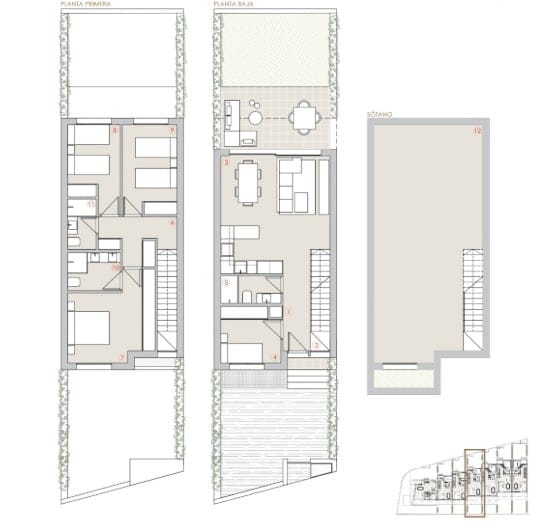 Majestic Triplex Townhouse JÁVEA | 4 Bed, 177m² | Private Garden, Basement & Dual Parking - Foto 9