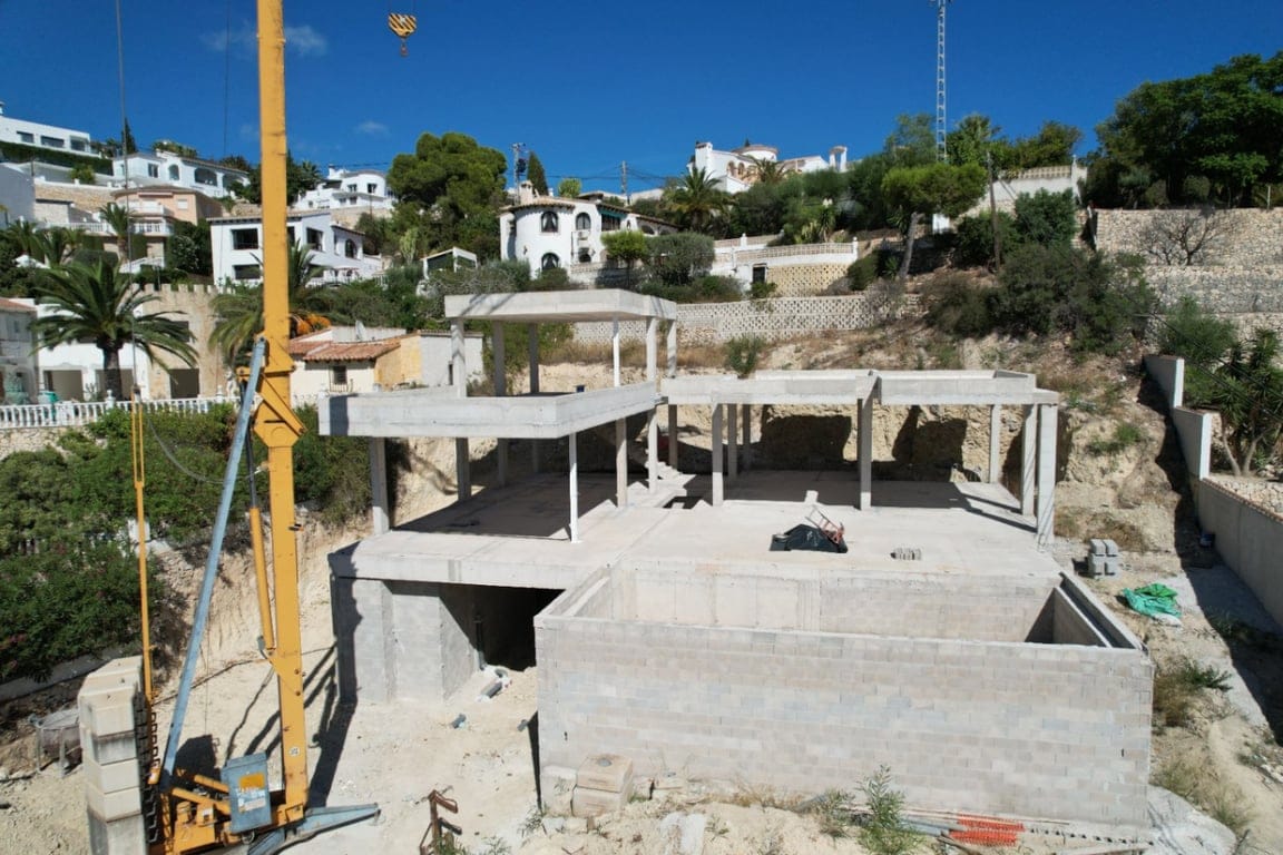 Under construction: modern villa for sale in Benissa – San Jaime - Foto 8