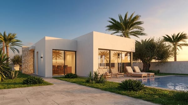 Nueva promoción villas modernas con piscina en Els Poblets. Llave en mano - Foto 13