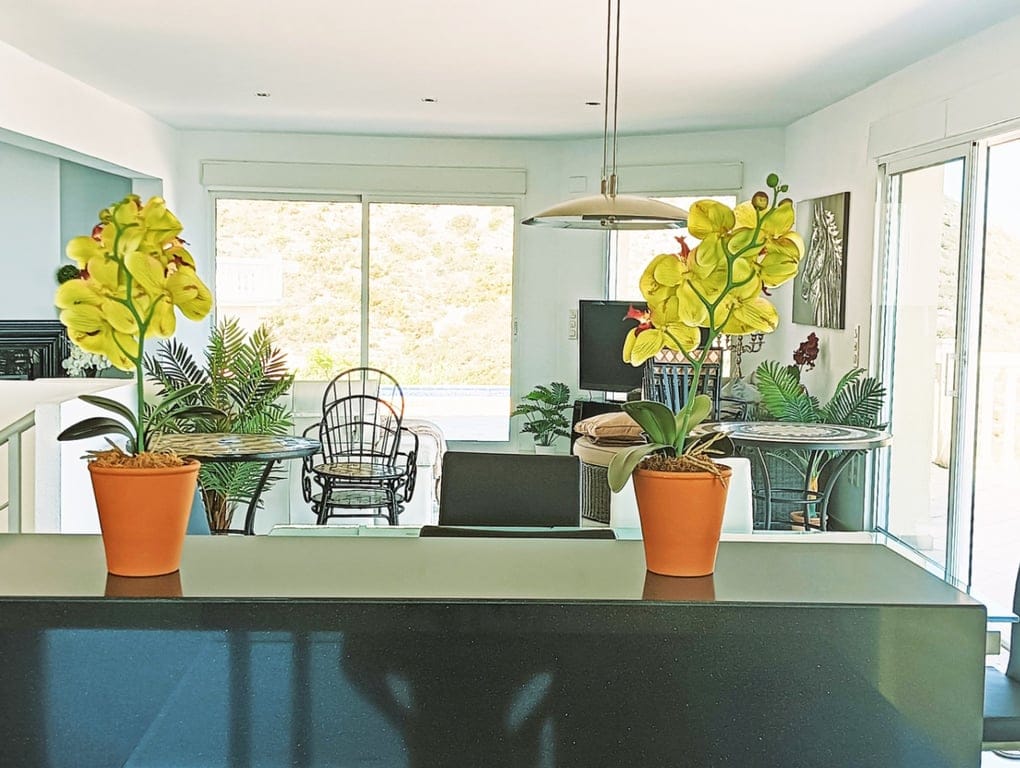 Wspaniała willa z panoramicznym widokiem na morze i całe wybrzeże Costa Blanca - Foto 12