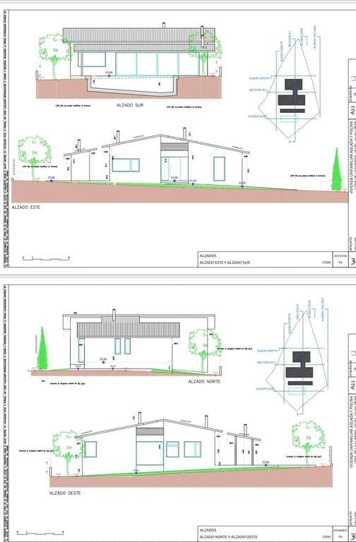 Urban plot with approved project for sale in Tosalet - Jávea - Foto 4