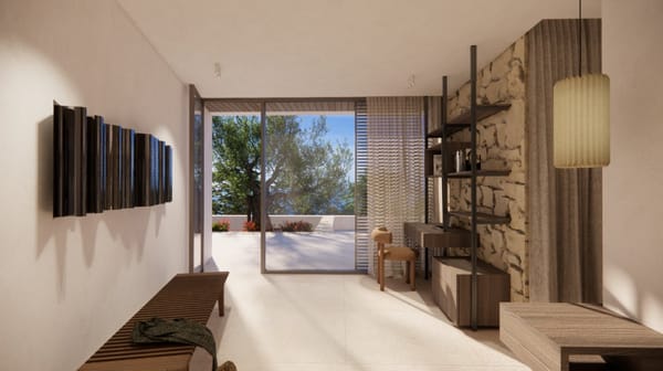 En construcción: villa con vistas al mar en venta en Benissa - Foto 7