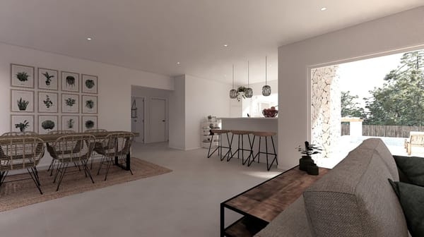 Stilvolle Neubauvilla in Moraira zu verkaufen - Foto 5