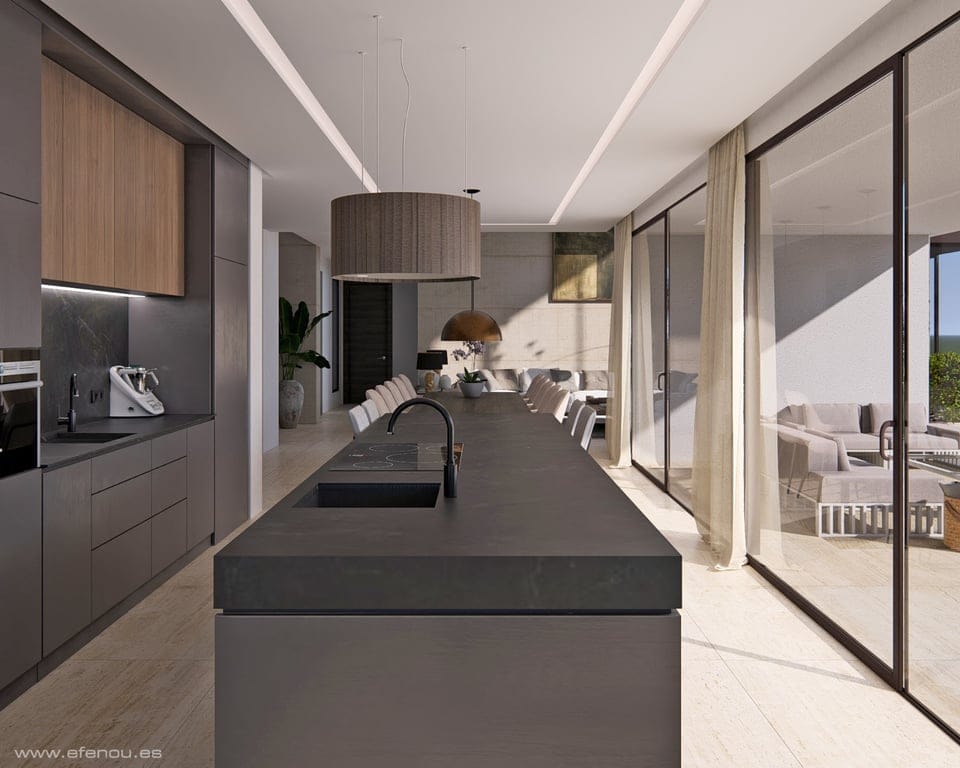 Moderne Villa im Bau in der Montgo-Gegend von Javea. - Foto 4