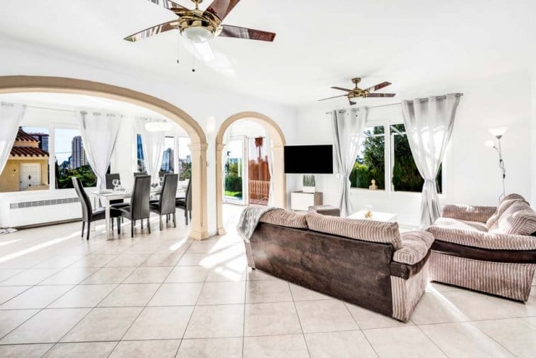 Pleasant villa for sale in Calpe with views of Peñon - Foto 6