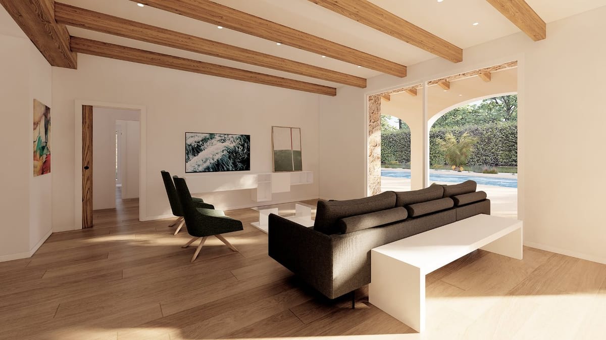 Project: luxury finca for sale in Benissa with mountain views - Foto 6