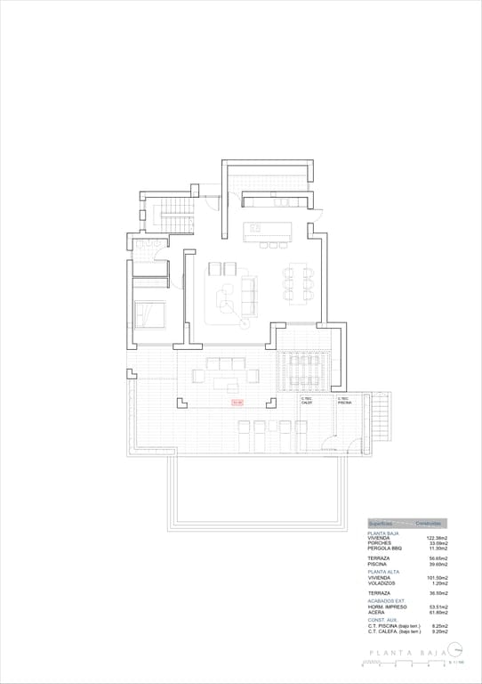 Project: Ibiza-style new-build villa for sale in Benissa - Foto 10