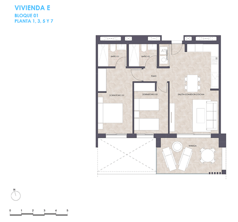 Modern Apartment on the Seventh Floor – New Construction in Calpe - Foto 2