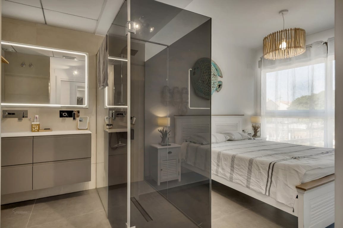 Modern 3-bedroom apartment with a large terrace. - Foto 23