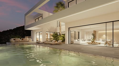 Nieskończone widoki i ekskluzywność w Benissie