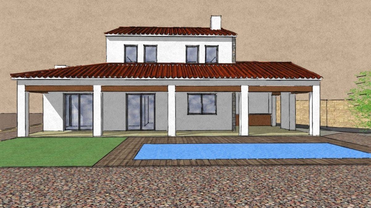 Plot with project and building permit included in Benissa, Costa Blanca. - Foto 6