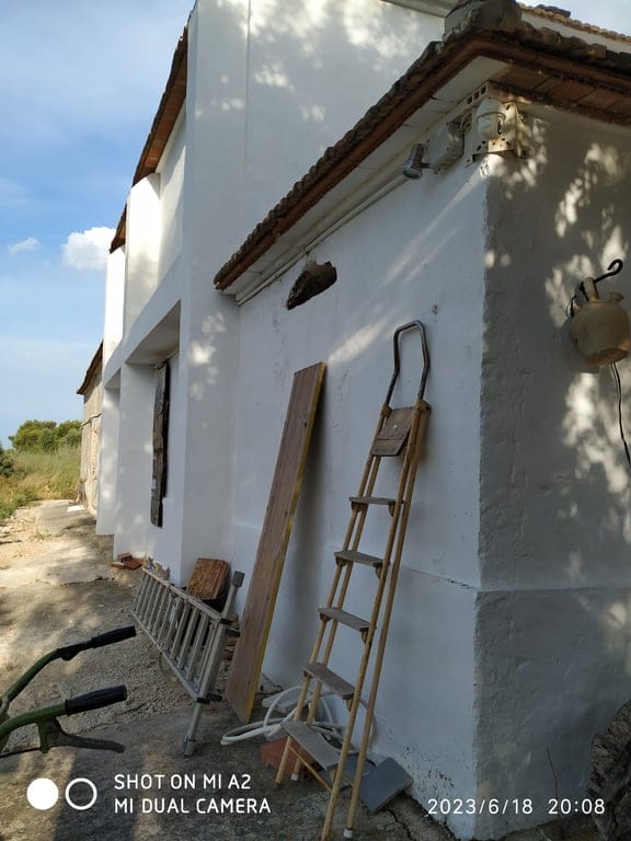 12,137 m2 plot with a habitable rustic house and beautiful views of the sea and the Peñón de Ifach - Benissa - Foto 27