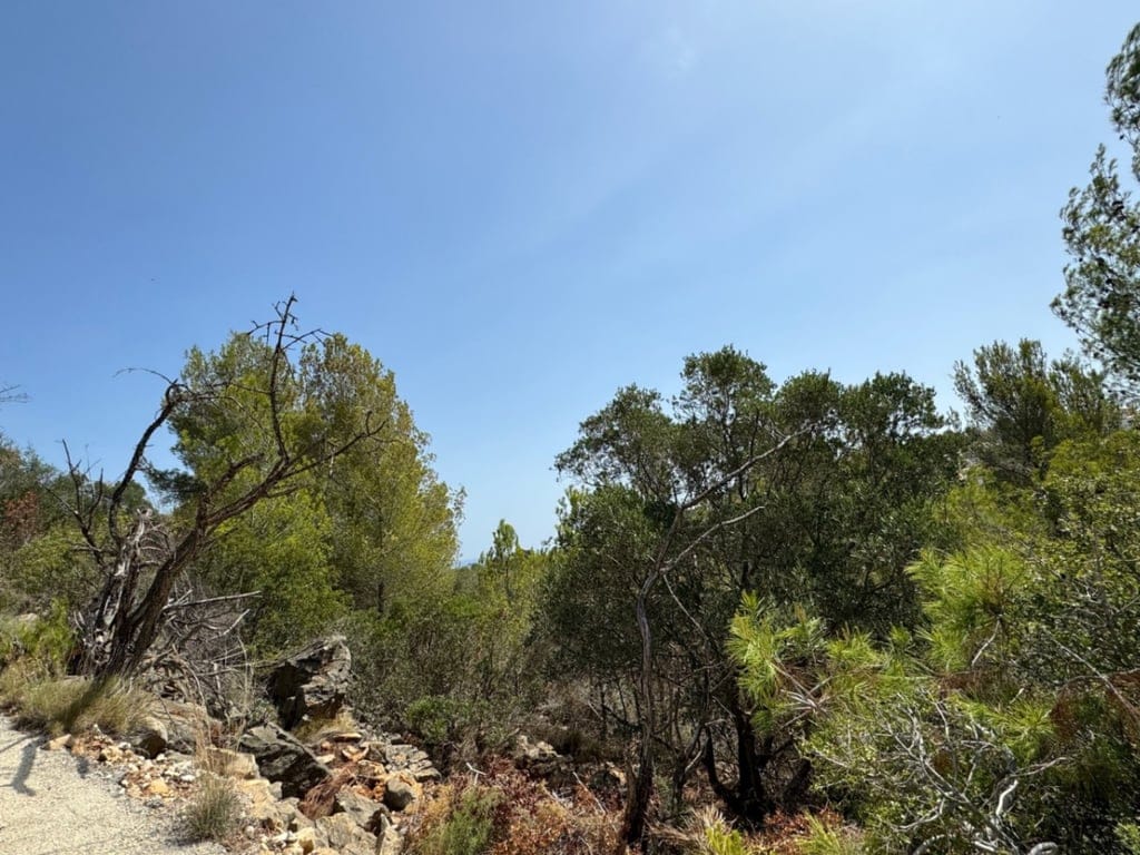 Urban plot in Galeretes in Denia with sea and mountain views.