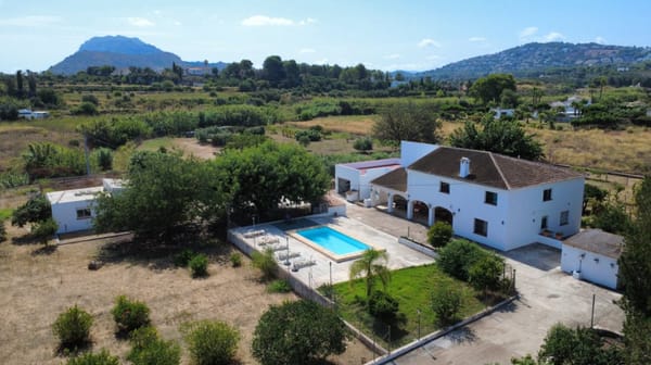 Rustikale Finca zu verkaufen mit Pool, 6 Schlafzimmern und 10.000 m² Grundstück zwischen La Xara und La Sella (Dénia) - Foto 2