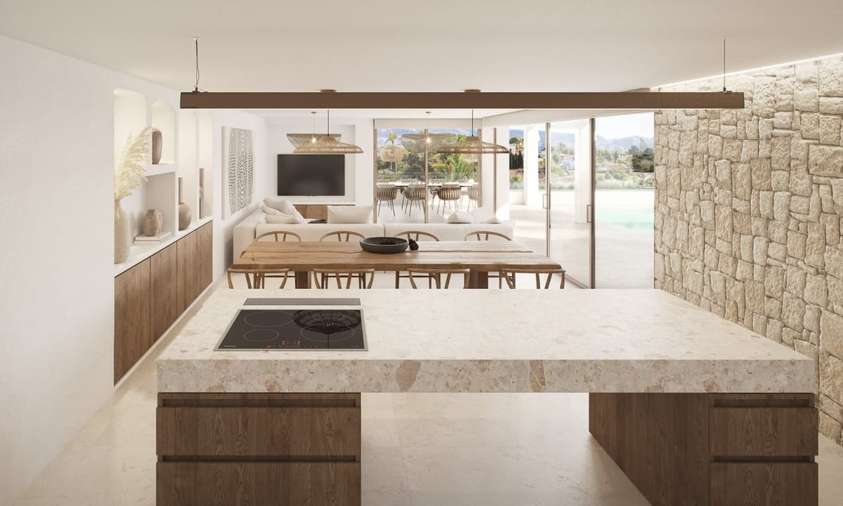 Large sea view villa for sale in Moraira - Foto 3