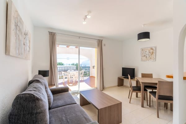 Apartamento en venta en Calpe con 1 dormitorio , piscina comunitaria y solarium - Foto 7