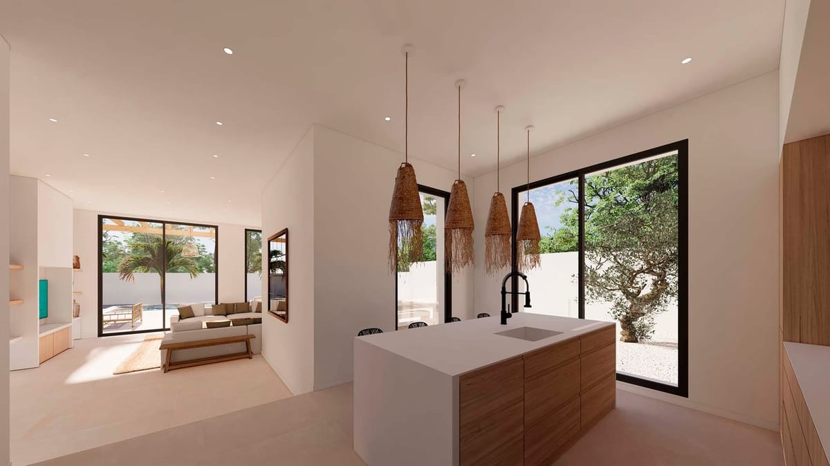 Project: Ibiza-style villa for sale in Moraira - Foto 7