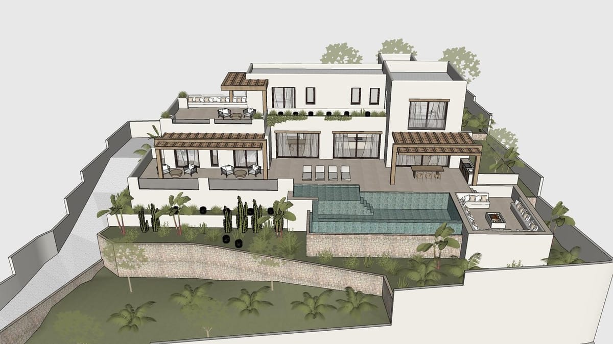 Project: Ibiza villa with sea views for sale in Benissa - Foto 14