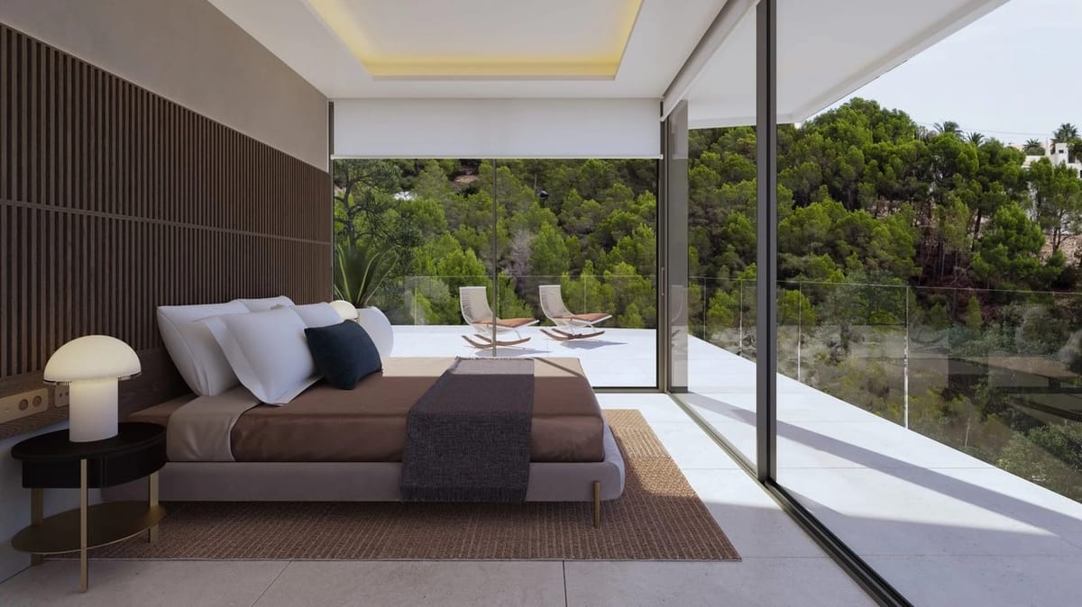 Exclusive Luxury Residence in Altea Hills: New Build with 4 Bedrooms, Heated Infinity Pool, Home Automation, and Panoramic Sea Views. - Foto 9