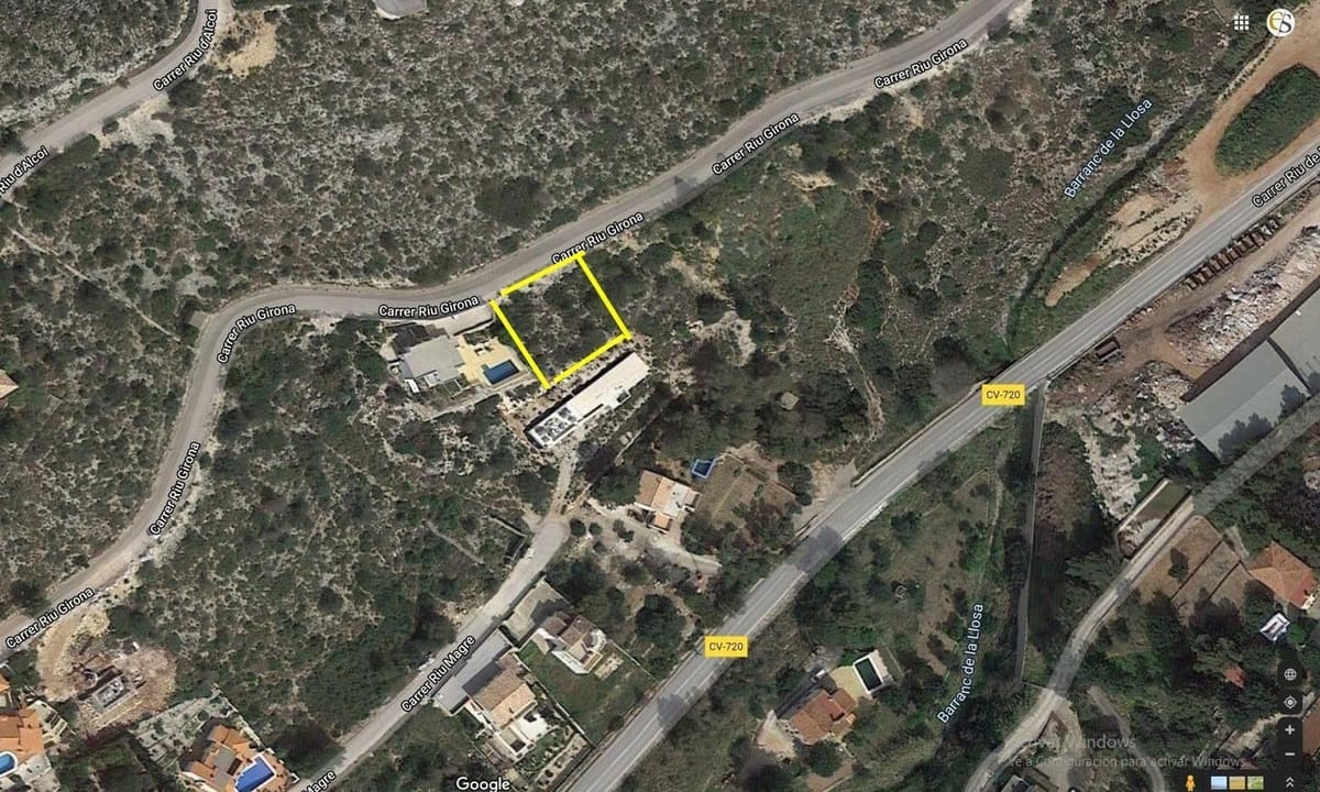 Buildable plot in Monte Solana, Pedreguer