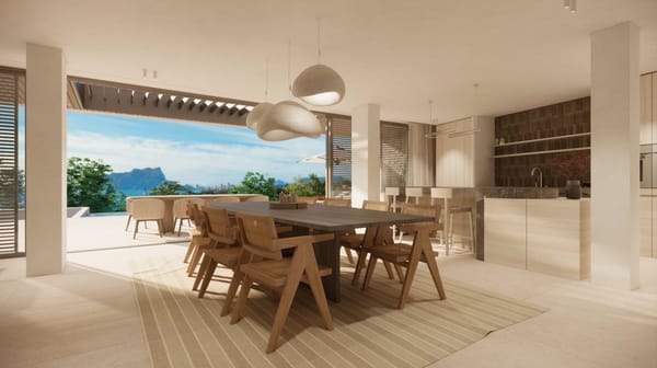 En construcción: villa con vistas al mar en venta en Benissa - Foto 3
