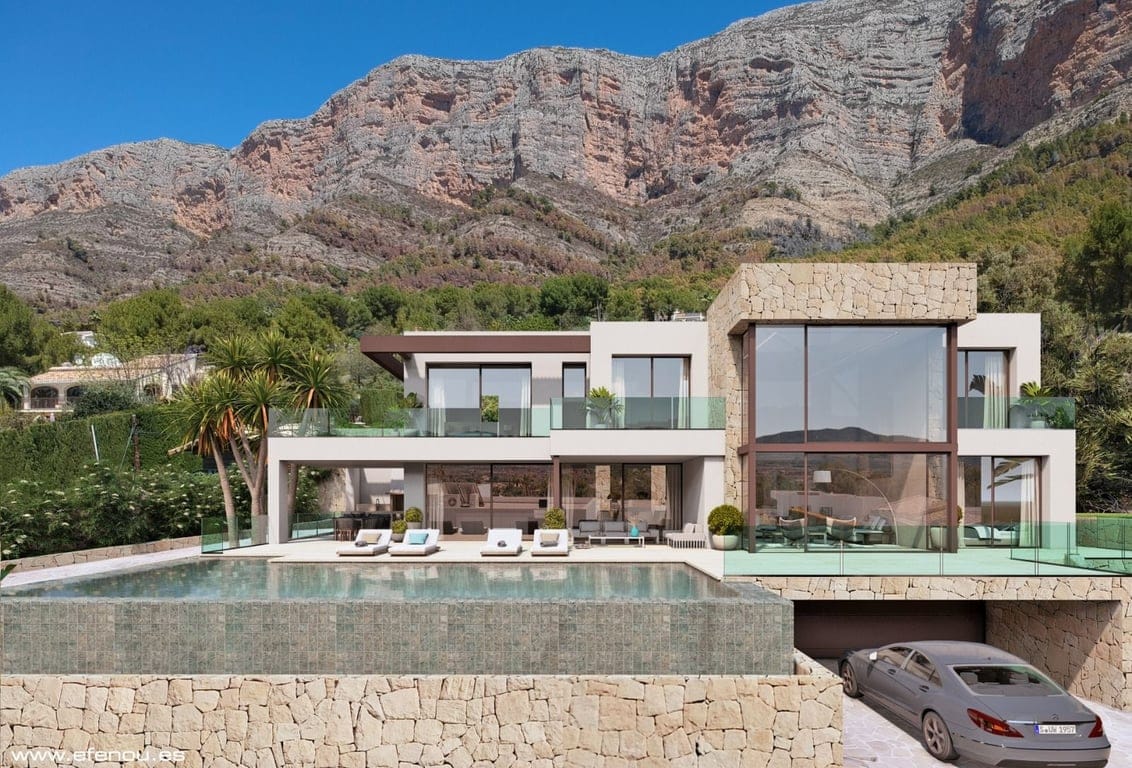 Moderne Villa im Bau in der Montgo-Gegend von Javea. - Foto 2