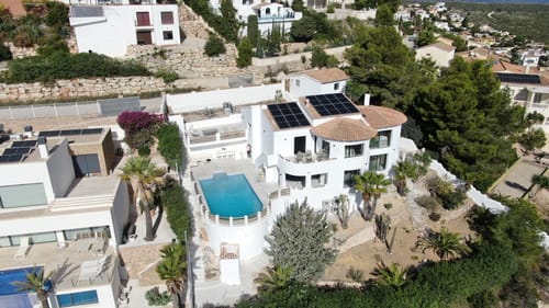 ULTIMATYWNA LUKSUSOWA WILLA: 6-SYPIALNIOWY, UROCZYSKO CUMBRE DEL SOL | ZAPIERAJĄCE WDECH PANORAMICZNE WIDOKI NA MORZE | GOTOWA I ZRÓWNOWAŻONA