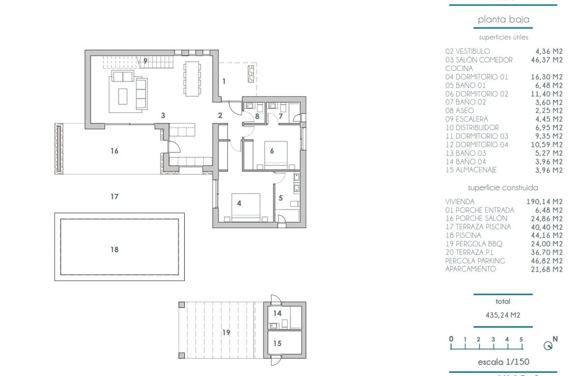 Stylish new build villa for sale in Moraira - Foto 11