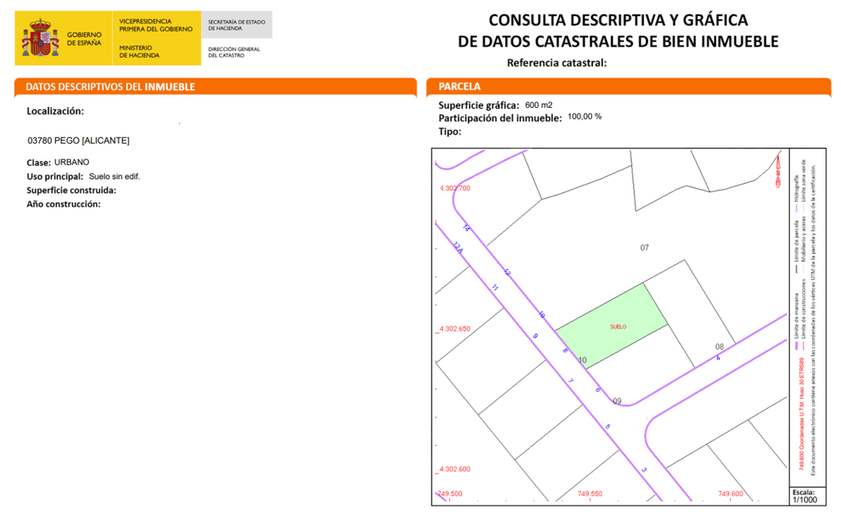 Stadtgrundstück mit Aussicht in Pego - Foto 2