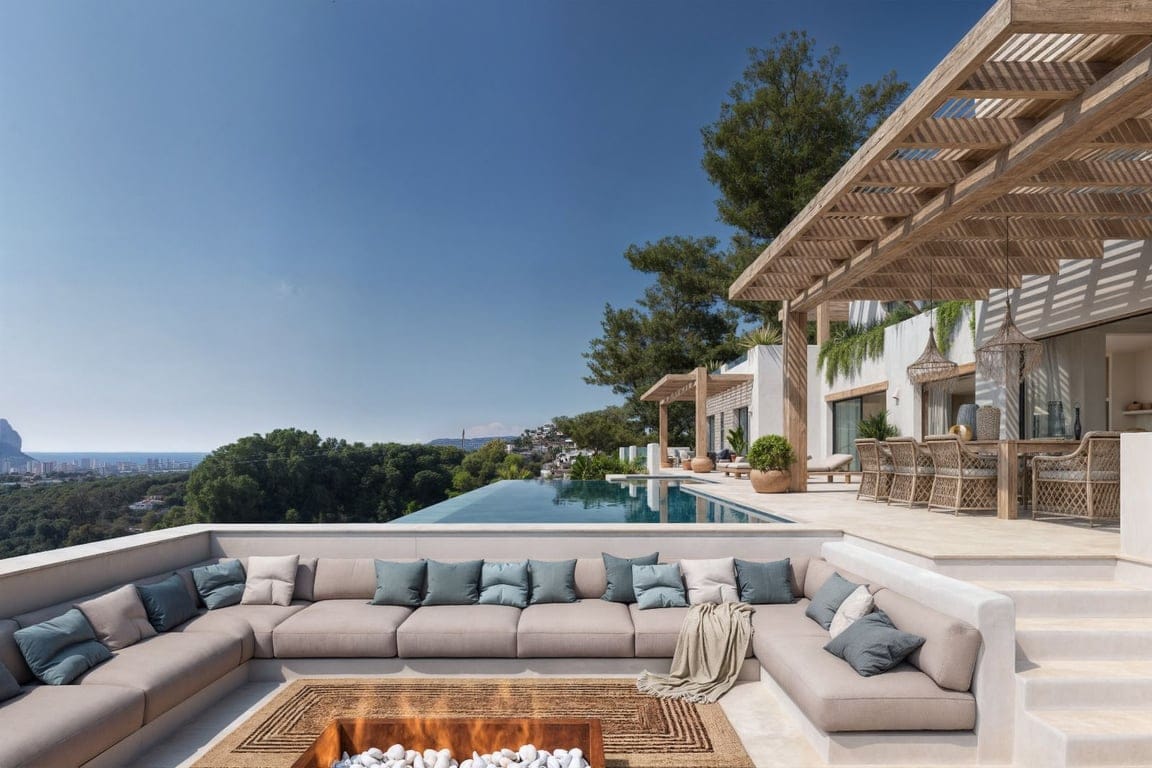 Project: Ibiza villa with sea views for sale in Benissa - Foto 12