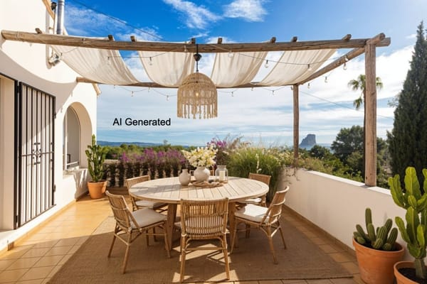 Zeezicht villa en extra grondstuk te koop in Calpe - Foto 34