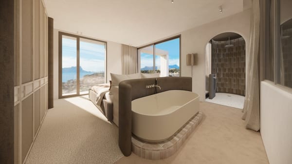 En construcción: villa con vistas al mar en venta en Benissa - Foto 17