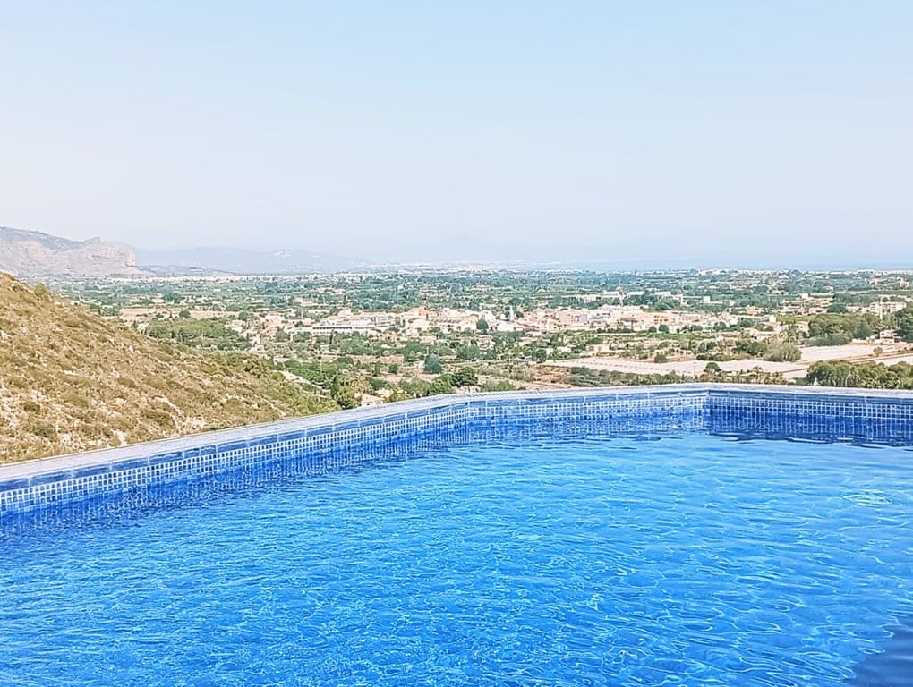 Wspaniała willa z panoramicznym widokiem na morze i całe wybrzeże Costa Blanca - Foto 5