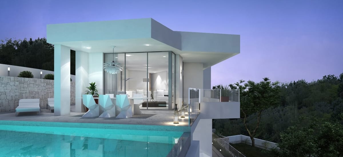 Beautiful new build villa for sale in Moraira