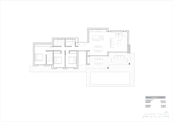 Projekt: Ebenerdige Neubauvilla zum Verkauf in Calpe - Foto 5