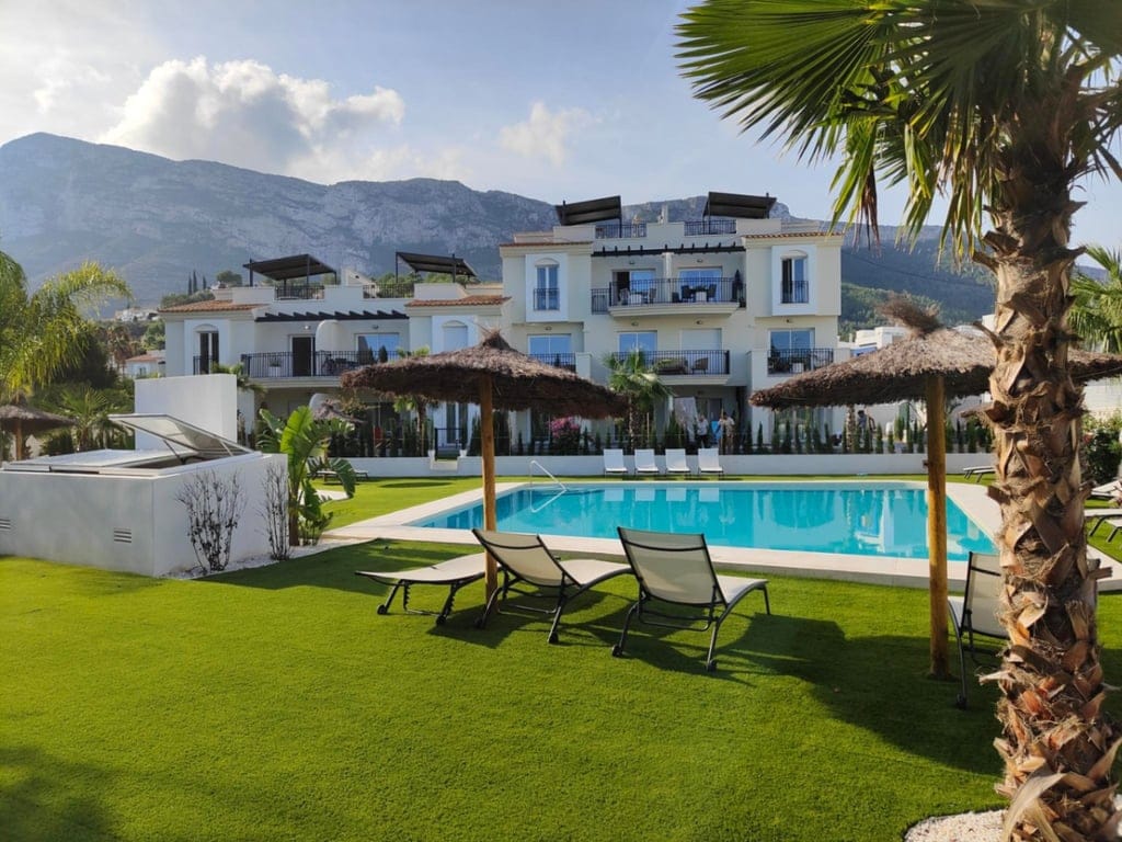 Ground floor apartment with pool in Denia