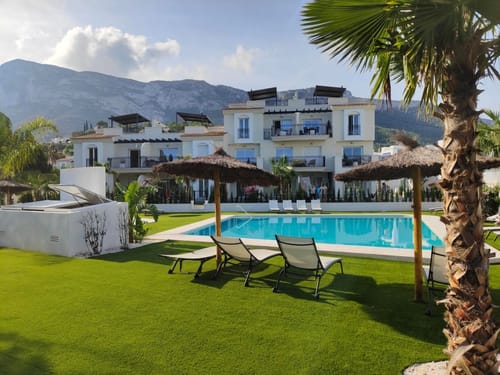 Ground floor apartment with pool in Denia