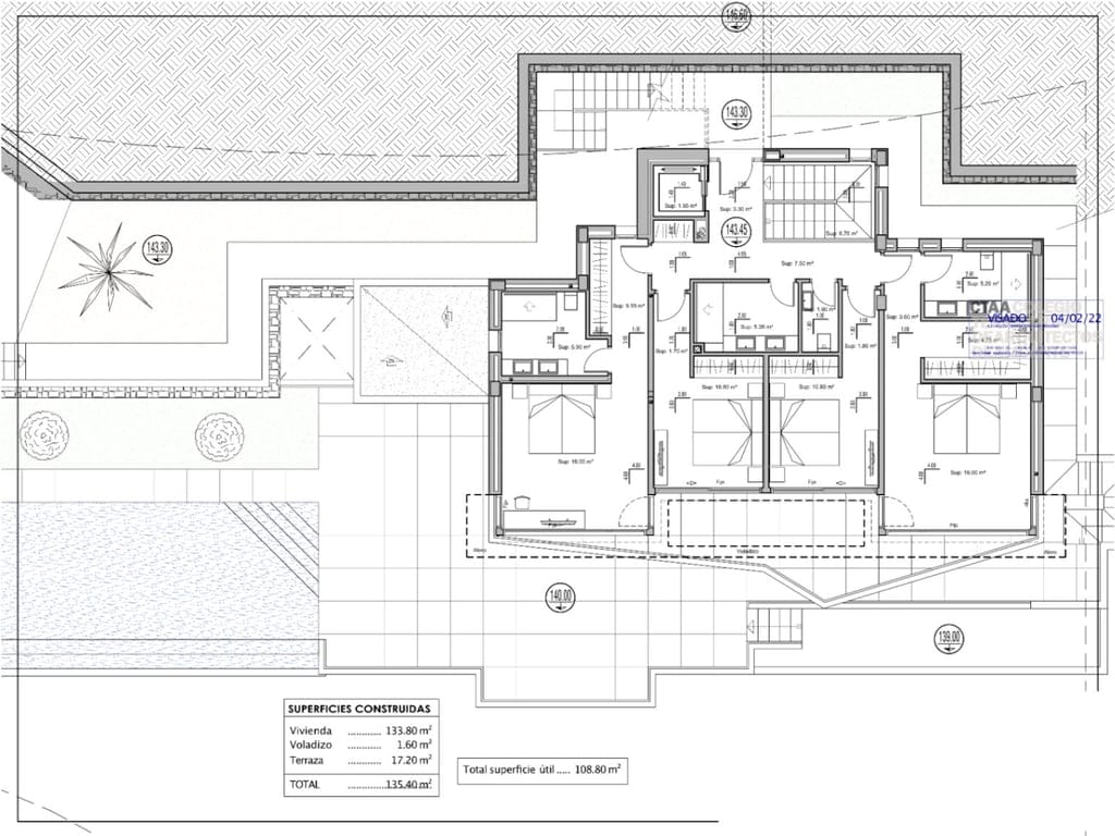 Licensed project: sea view villa for sale in Benissa