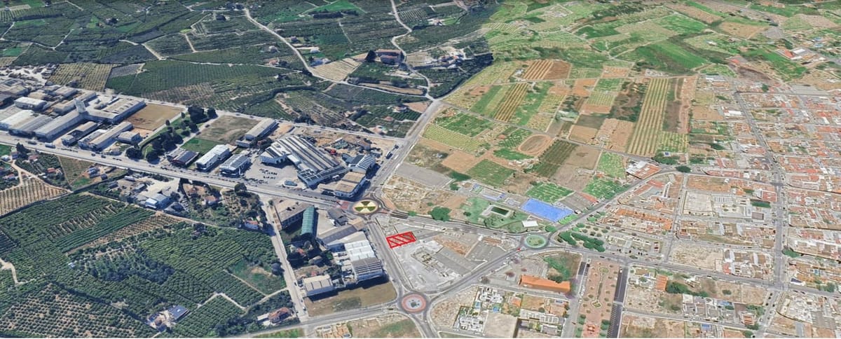 Städtisches Grundstück von 508 m² im Industriegebiet von Pego - Foto 5