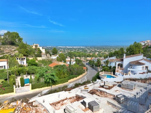 Villa de obra nueva de 3 dormitorios en Pedreguer