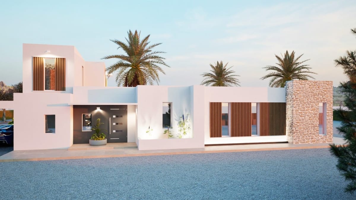 Progetto con licenza, SENZA COSTRUZIONE, piscina privata e 4 camere da letto - Foto 6